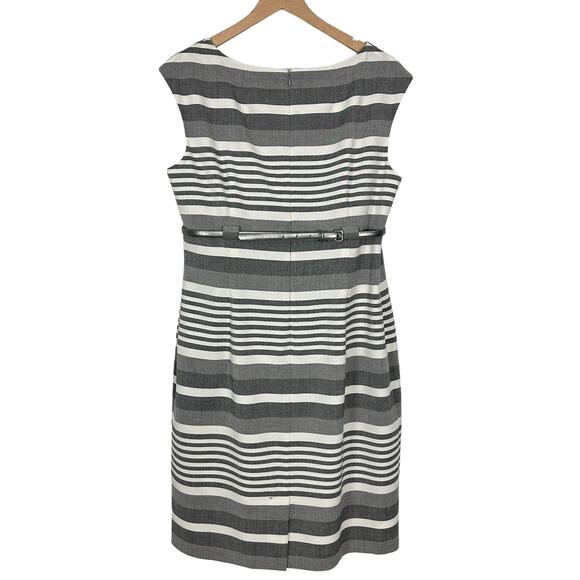 Calvin Klein Gray Striped Mini Dress - Picture 7 of 16